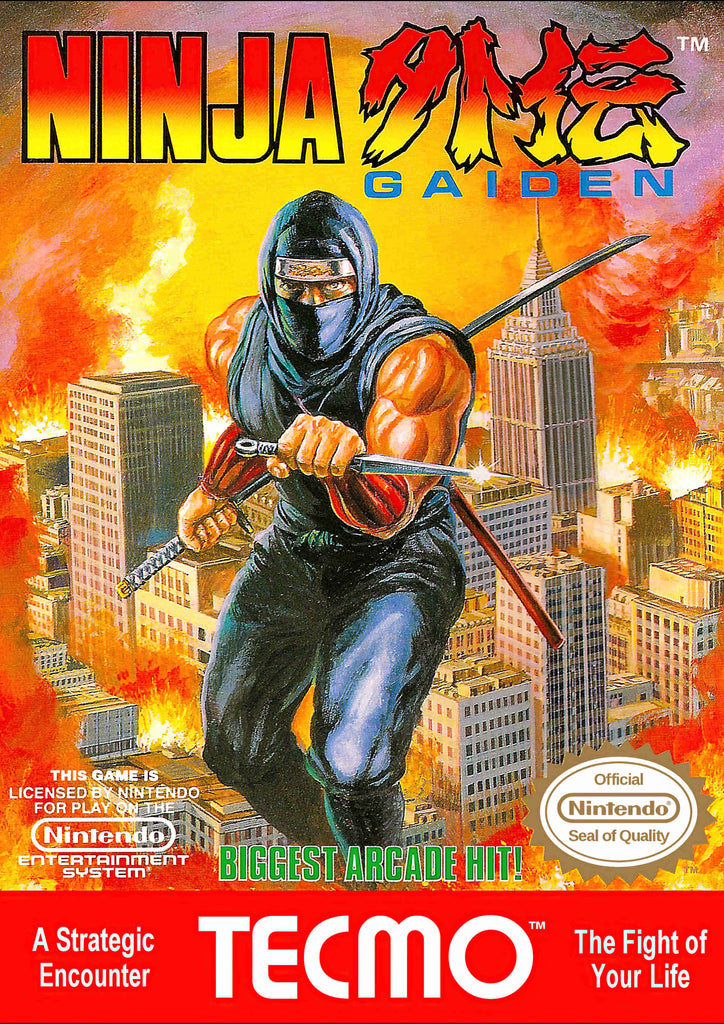 Premium Retro SNES Ninjagaiden A4 Size Posters