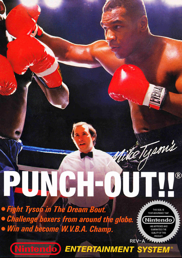 Premium Retro SNES Punch-out A2 Size Posters