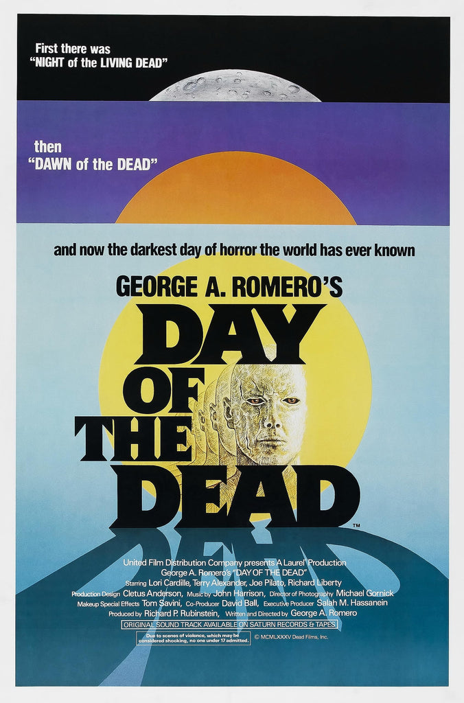 Day Of The Dead A3 Size Movie Poster-Pixie Posters