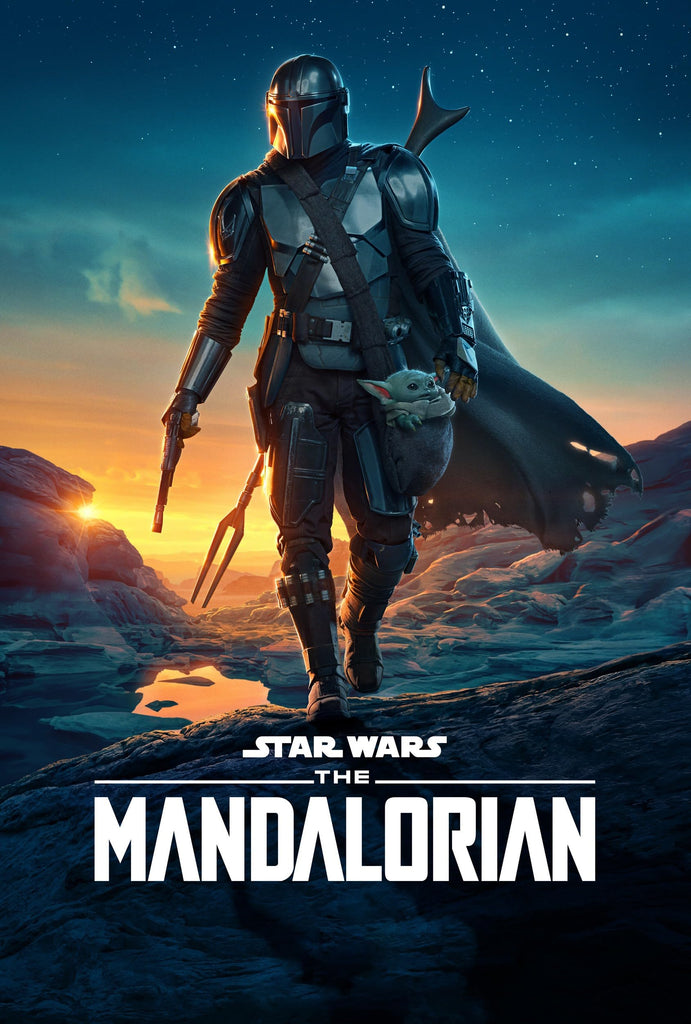 Premium Star Wars Saga The Mandalorian A3 Size Posters