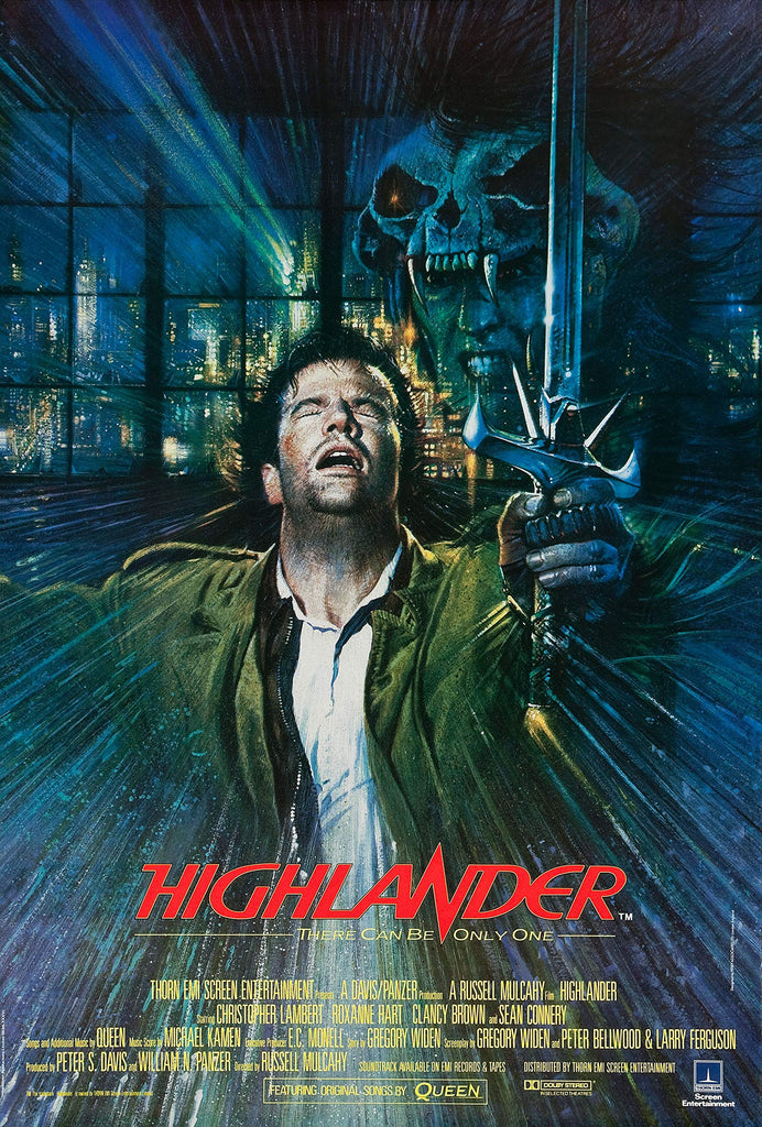 Highlander A2 Size Movie Poster-Pixie Posters