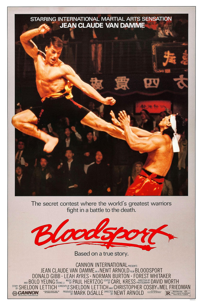 Bloodsport A2 Size Movie Poster-Pixie Posters