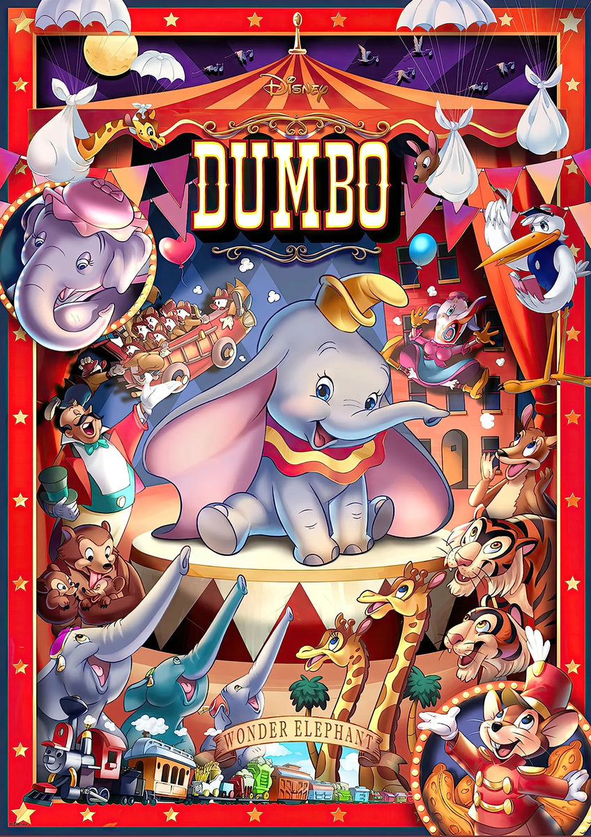 High Quality Dumbo A2 Size Movie Poster – Pixie Posters