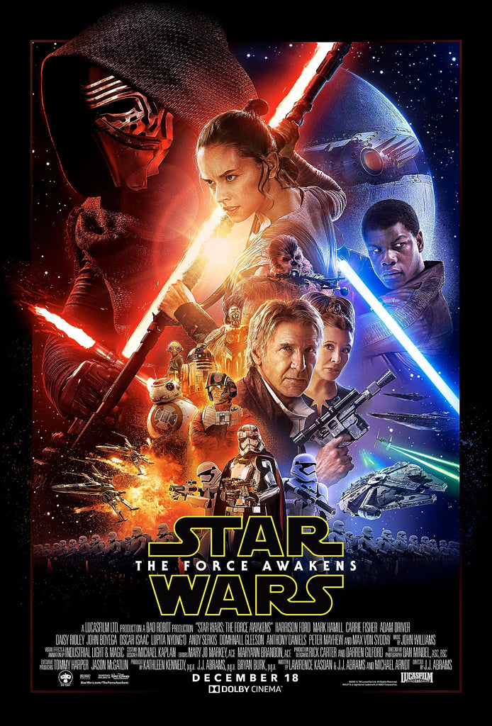 Premium Star Wars: The Force Awakens A4 Size Movie Poster