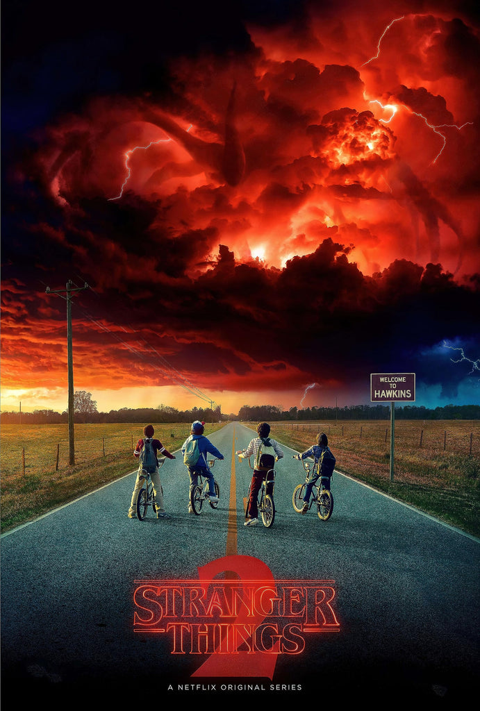 Premium Stranger Things Design 5 A2 Size Posters