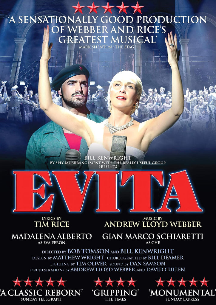 Premium Musical Theatre Evita A4 Size Posters