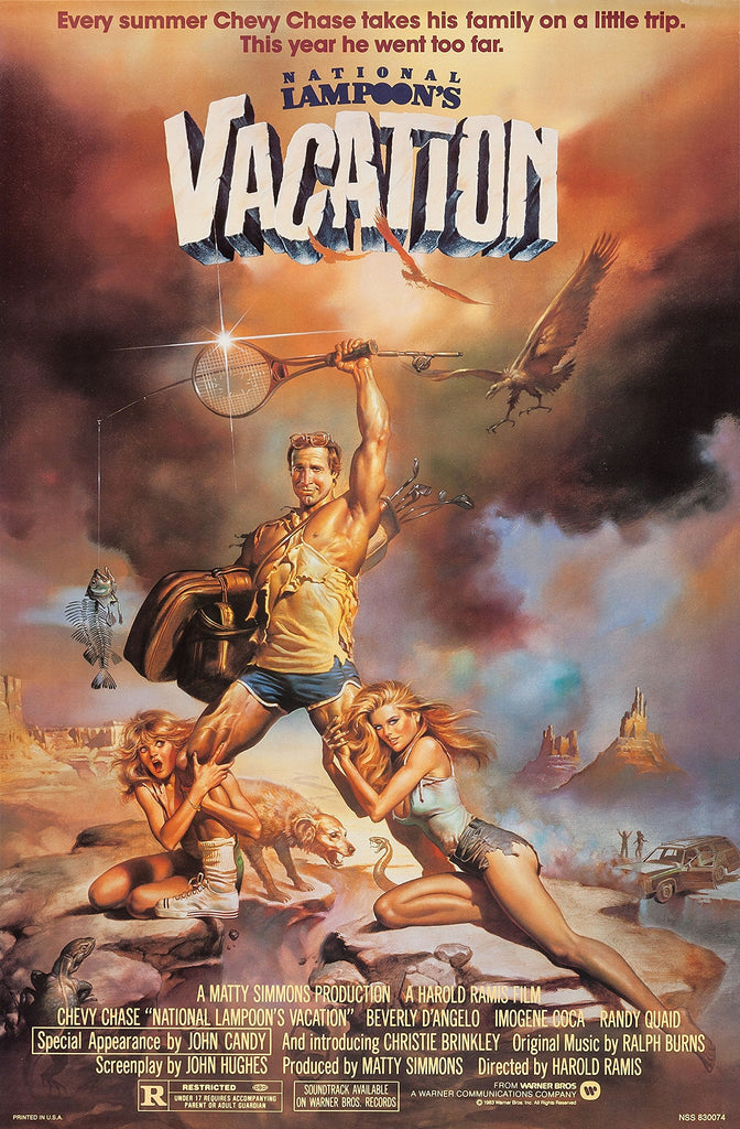Premium National Lampoon's Vacation A2 Size Movie Poster