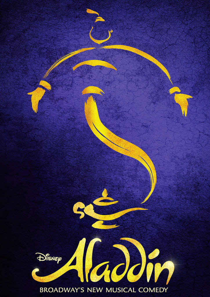 Premium Musical Theatre Aladdin A4 Size Posters