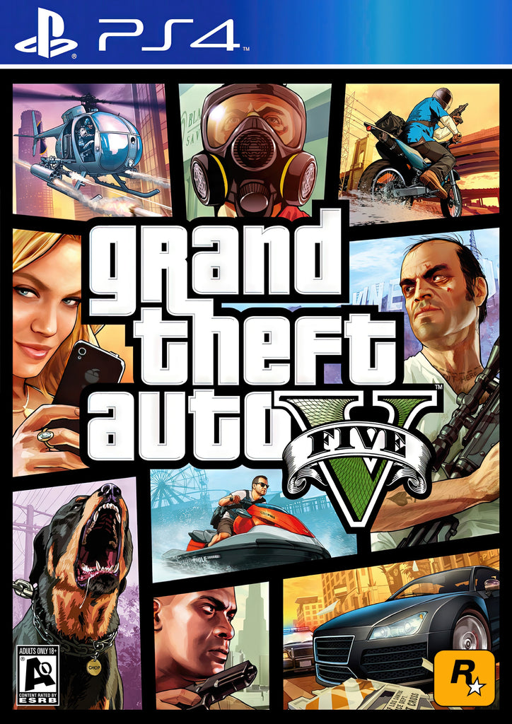 Premium 2010s Grand Theft Auto V A4 Size Posters