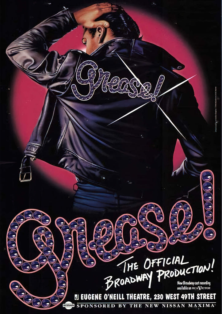 Premium Musical Theatre Grease A4 Size Posters