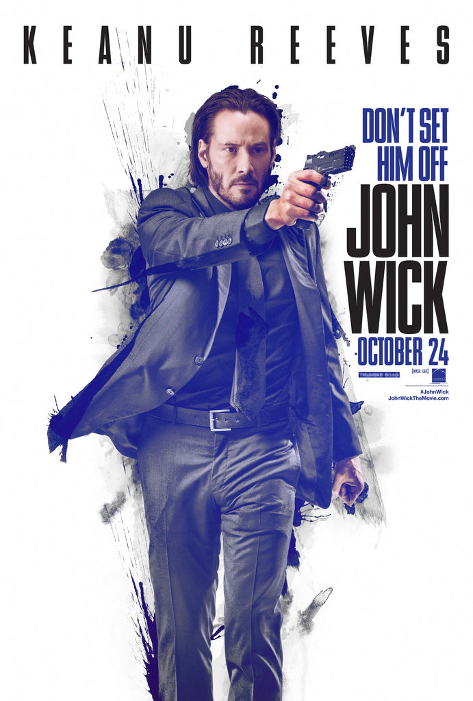 Premium John Wick Design 3 A2 Size Movie Poster