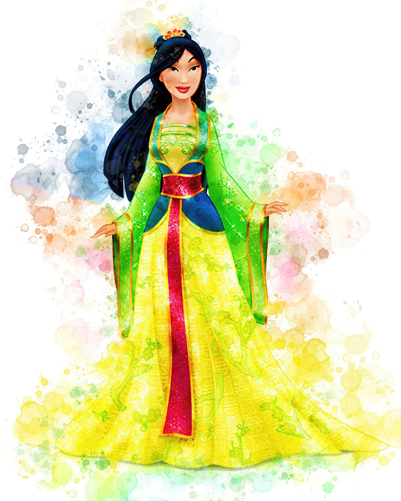 Premium Disney Princess Wall Art Mulan A2 Size Posters