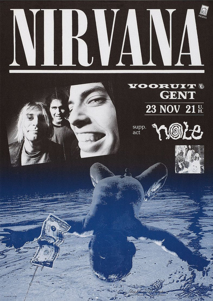 Premium nirvana 3 Vintage Gig A2 Size Posters