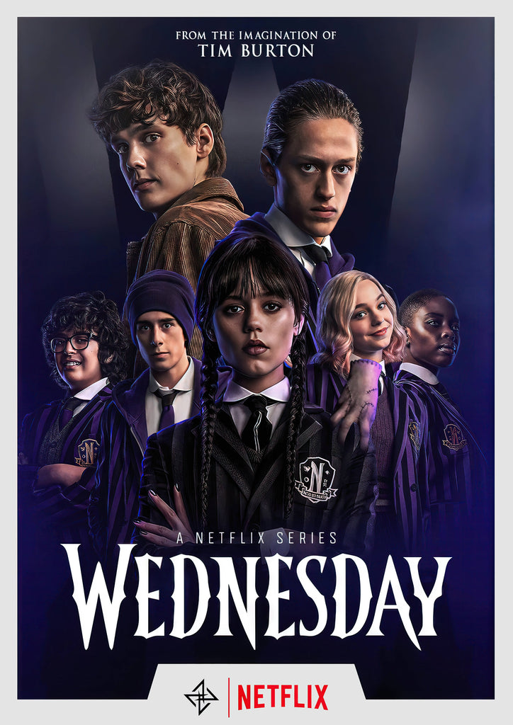 Premium Wednesday Design 12 A3 Size Posters
