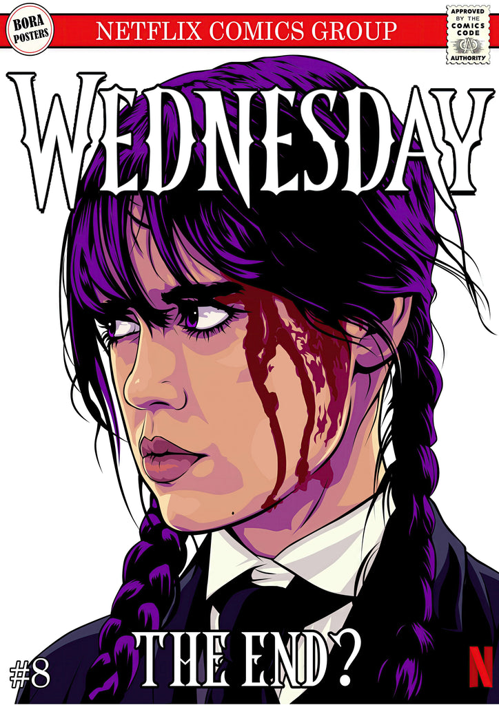 Premium Wednesday Design 6 A3 Size Posters