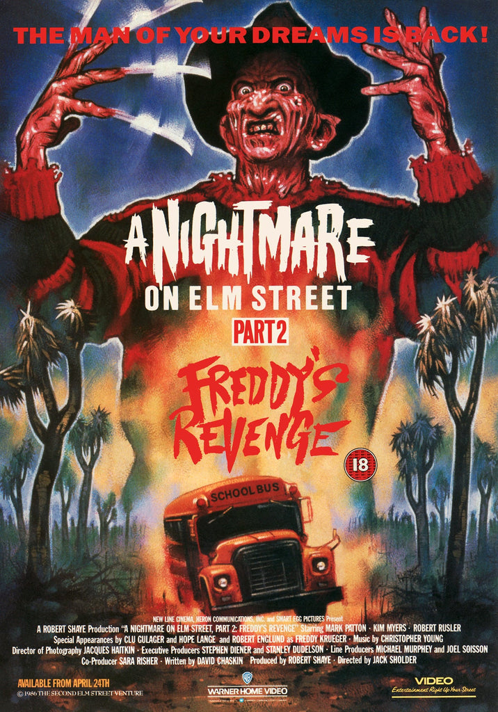 Premium A Nightmare on Elm Street 2: Freddy's Revenge A2 Size Movie Poster