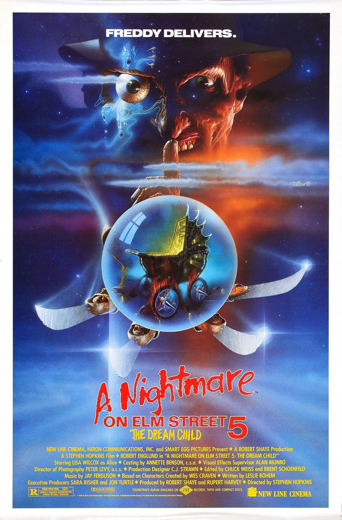 Premium a nightmare on elm street: the dream child A2 Size Movie Poster