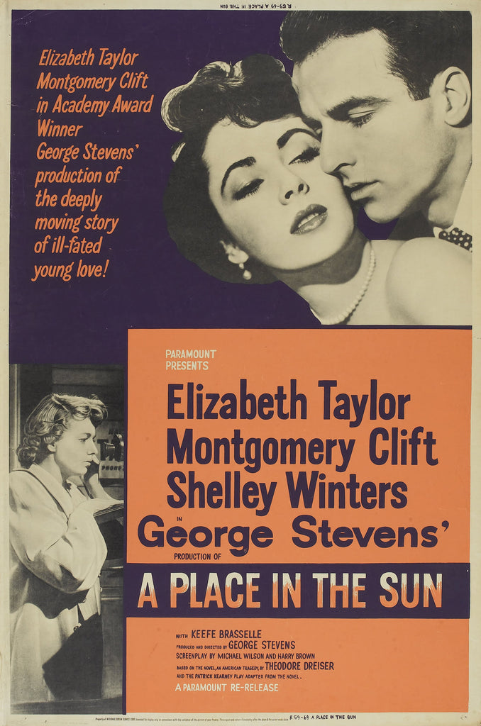 Premium A Place In The Sun A3 Size Movie Poster