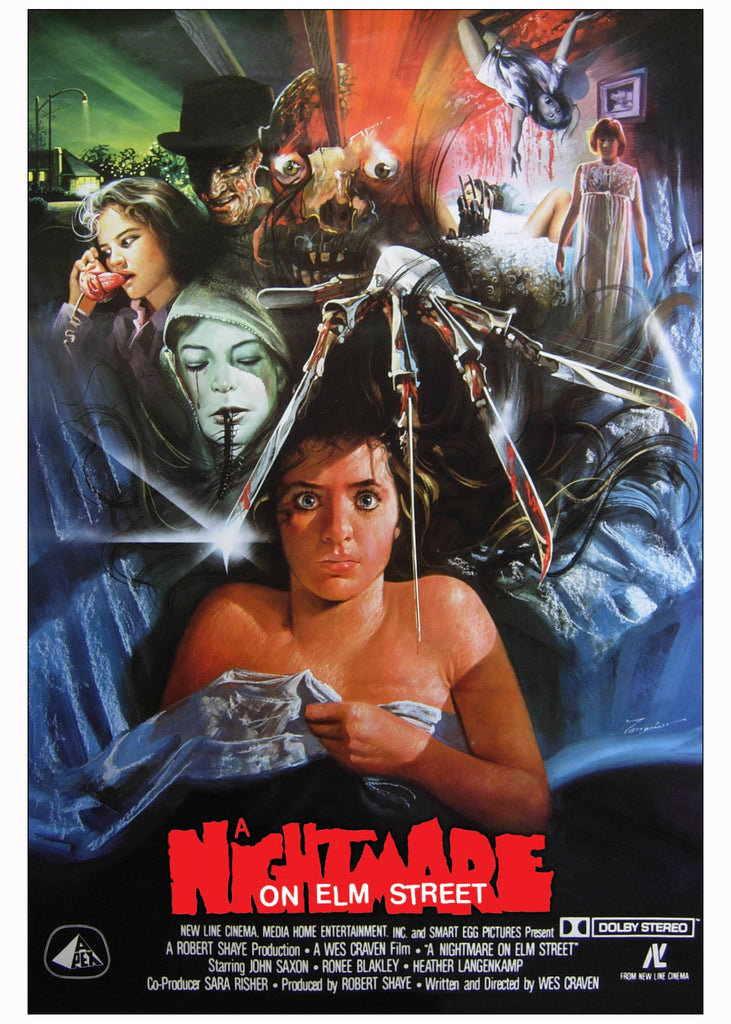 A Nightmare on Elm Street A3 Size Movie Poster-Pixie Posters