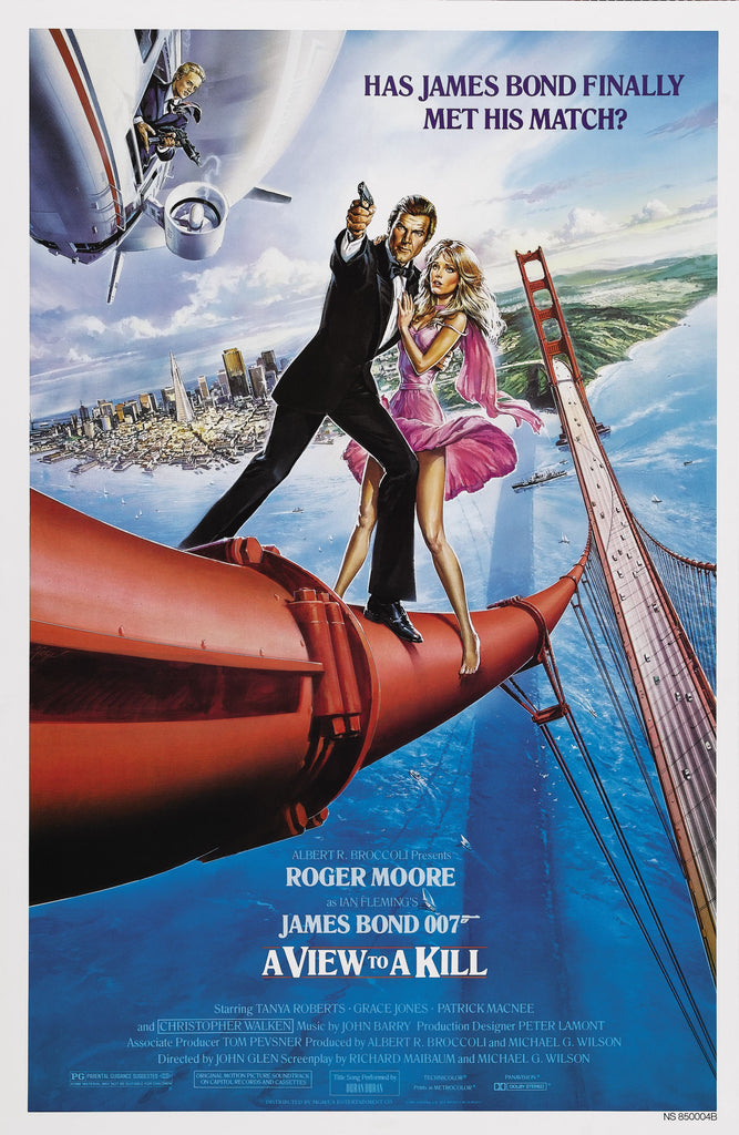 Premium A View To A Kill A2 Size Movie Poster
