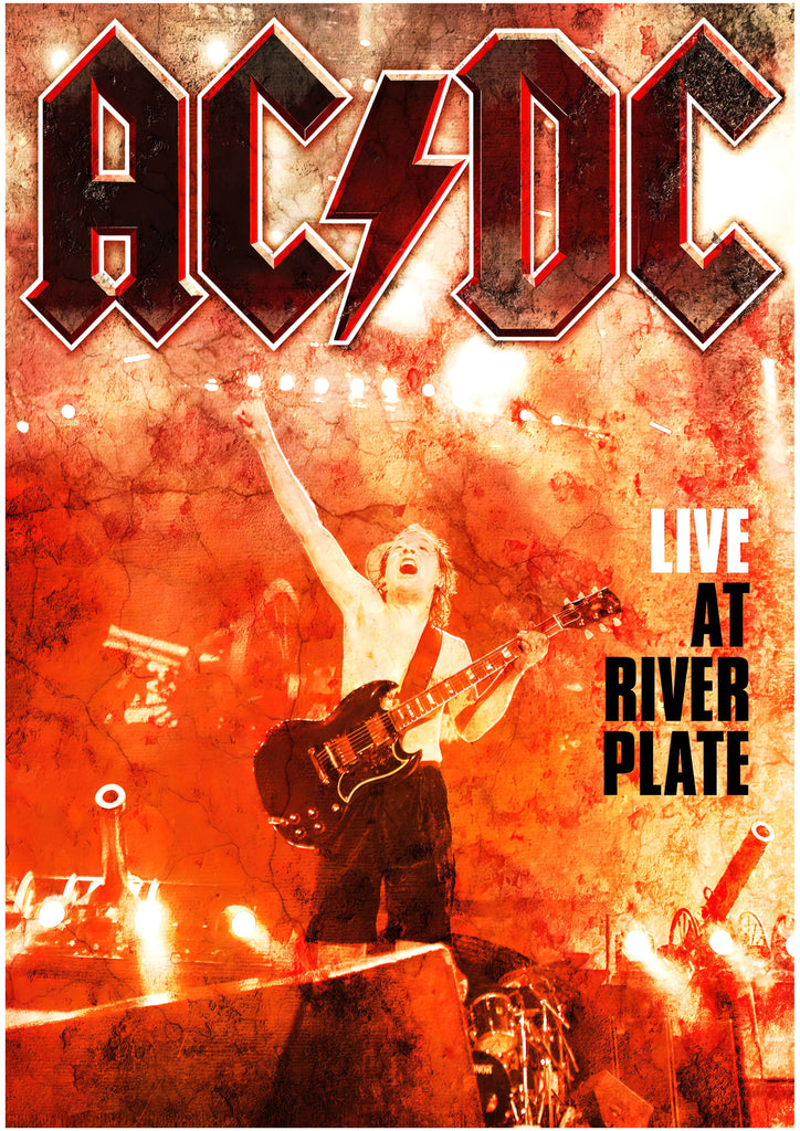 ACDC Vintage Gig A4 Size Posters-Pixie Posters