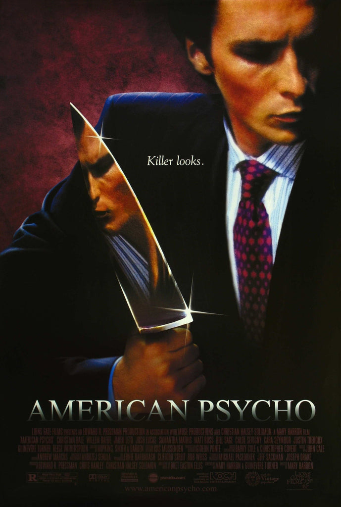 American Psycho A3 Size Movie Poster-Pixie Posters