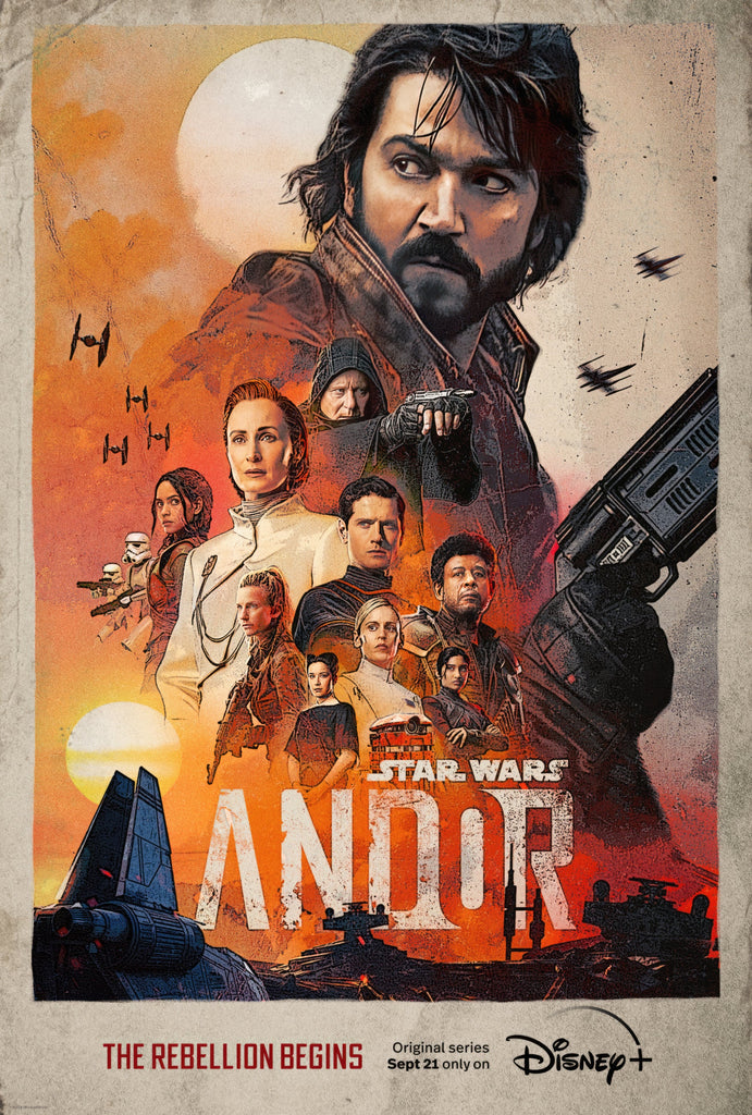 Premium Star Wars Saga Andor A4 Size Posters