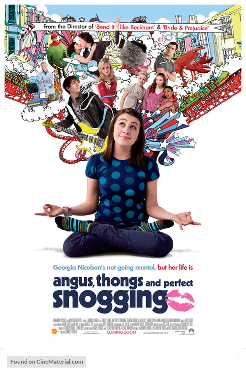 Pixie Posters Angus, Thongs and Perfect Snogging Movie Poster A2 Size