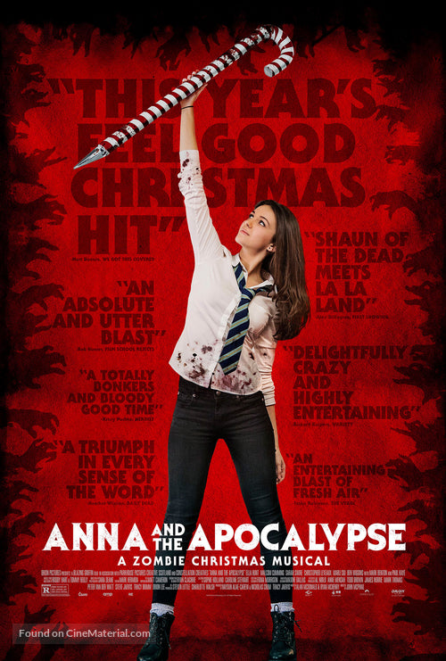 Pixie Posters Anna and the Apocalypse Movie Poster A2 Size