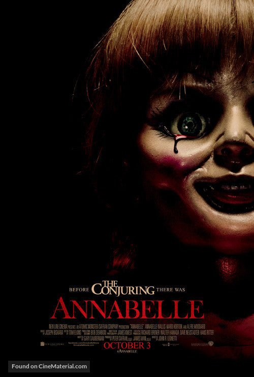Annabelle A2 Movie Poster-Pixie Posters