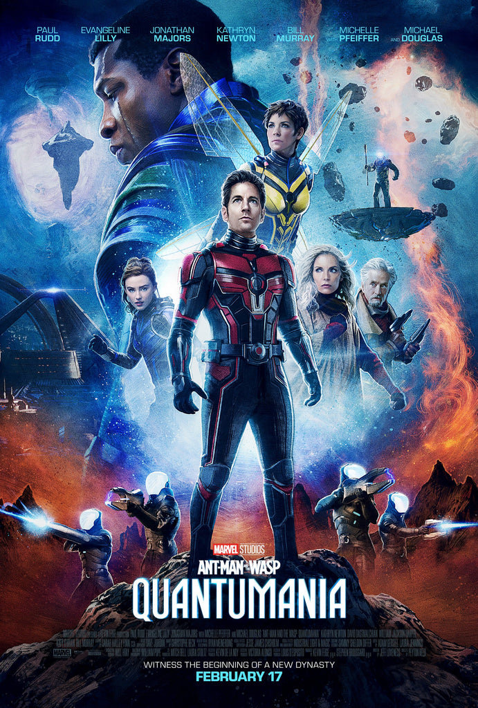 Premium Ant-Man And The Wasp: Quantumania A4 Size Movie Poster