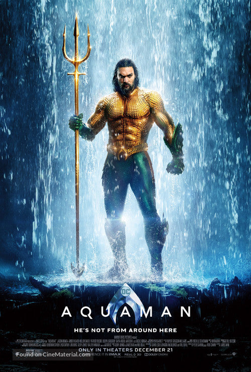 Aquaman A2 Movie Poster-Pixie Posters