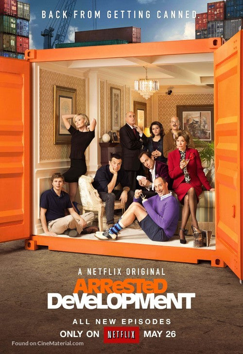 Development Series Arrested Development TV Series Poster A2 Size Version 1 – Pixie Posters