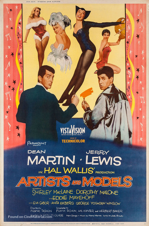 Pixie Posters Artists and Models Movie Poster A2 Size
