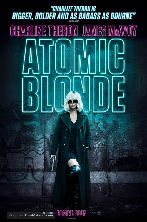 Pixie Posters Atomic Blonde Movie Poster A2 Size