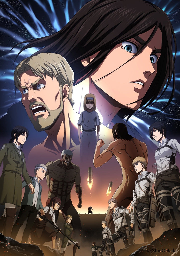 Premium Attack On Titan Style 1 A2 Size Posters