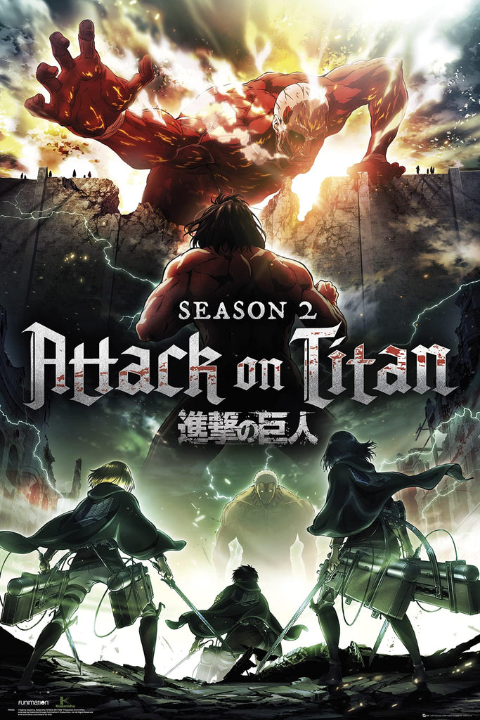 Premium Attack On Titan Style 3 A2 Size Posters