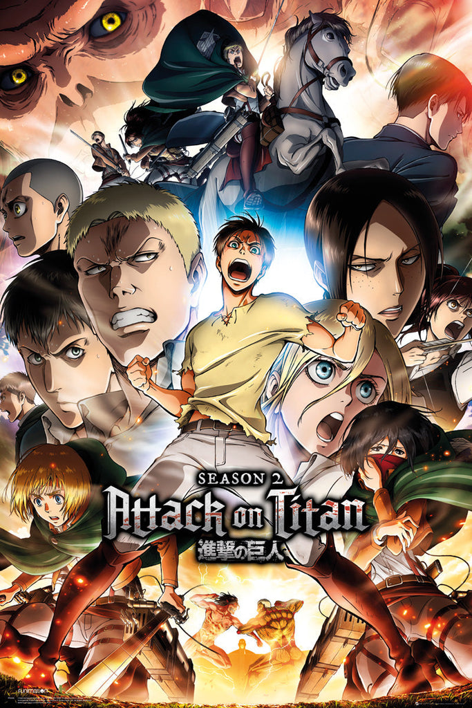 Premium Attack On Titan Style 5 A2 Size Posters