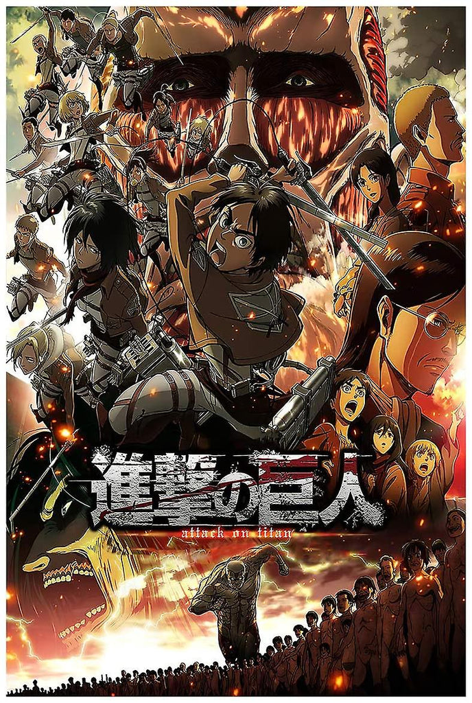 Premium Attack On Titan Style 7 A2 Size Posters