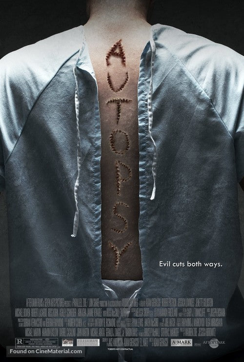 Pixie Posters Autopsy Movie Poster A2 Size