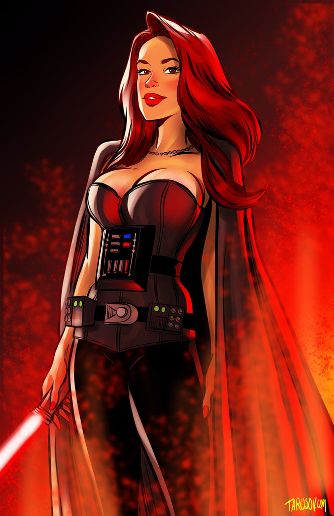 Premium Star Wars Imperial Babe Style 1 A3 Size Posters