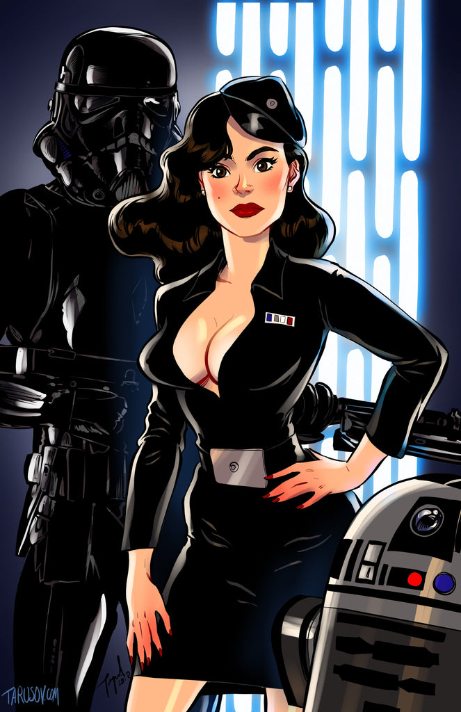 Premium Star Wars Imperial Babe Style 9 A3 Size Posters