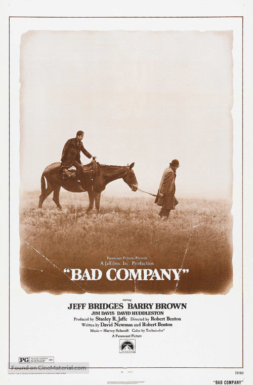 Pixie Posters Bad Company Movie Poster A2 Size