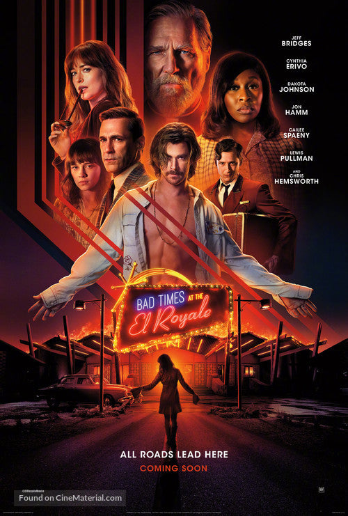 Pixie Posters Bad Times at the El Royale Movie Poster A2 Size