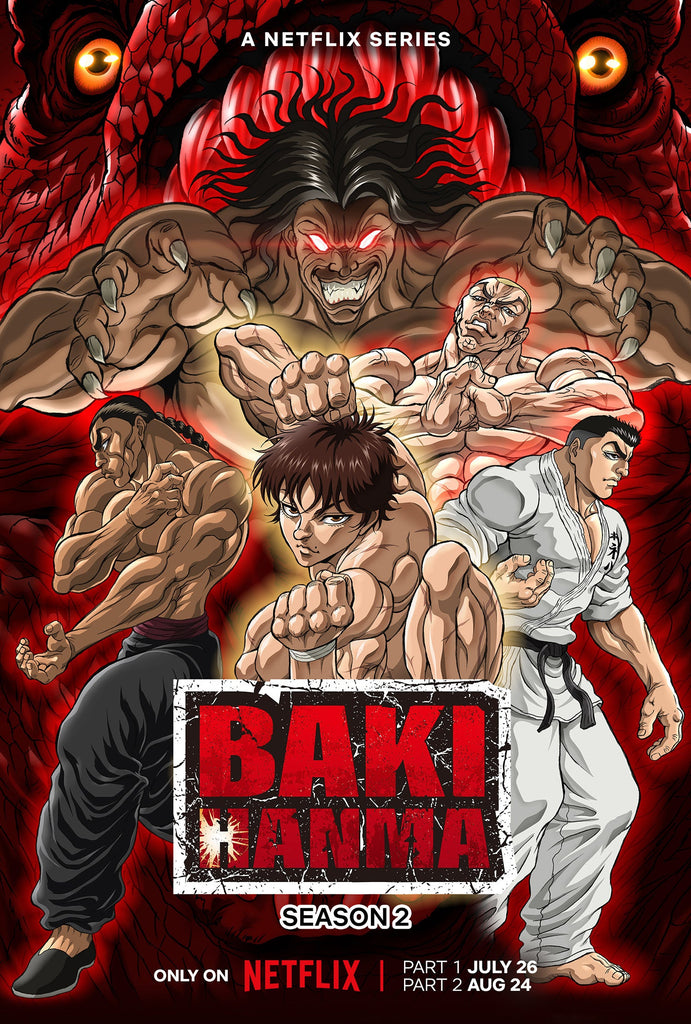 Premium Baki Anime A2 Size Posters