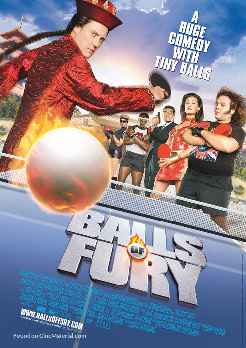 Pixie Posters Balls of Fury Movie Poster A2 Size