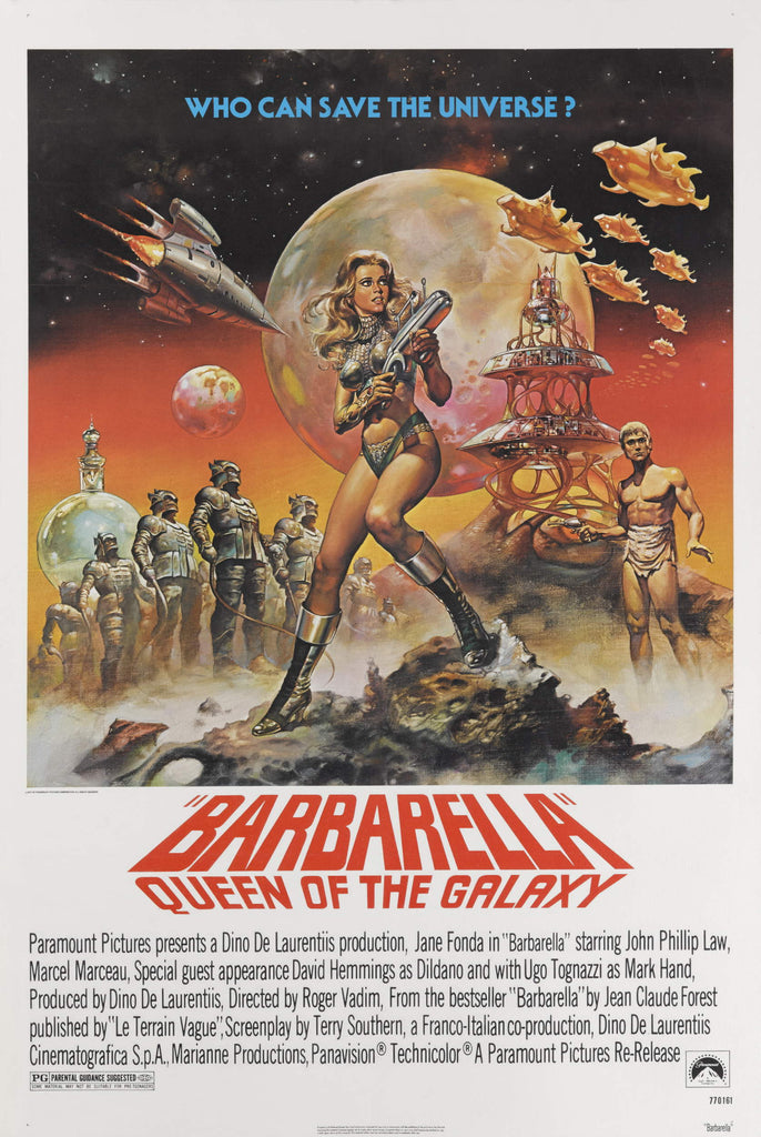 Premium Barbarella A2 Size Movie Poster