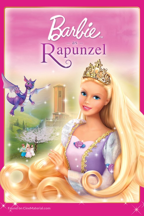 Barbie as Rapunzel A2 Movie Poster-Pixie Posters