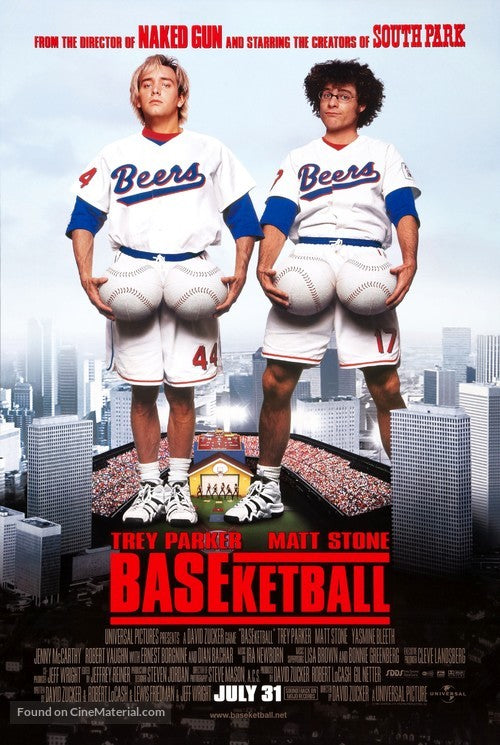 Pixie Posters BASEketball Movie Poster A2 Size