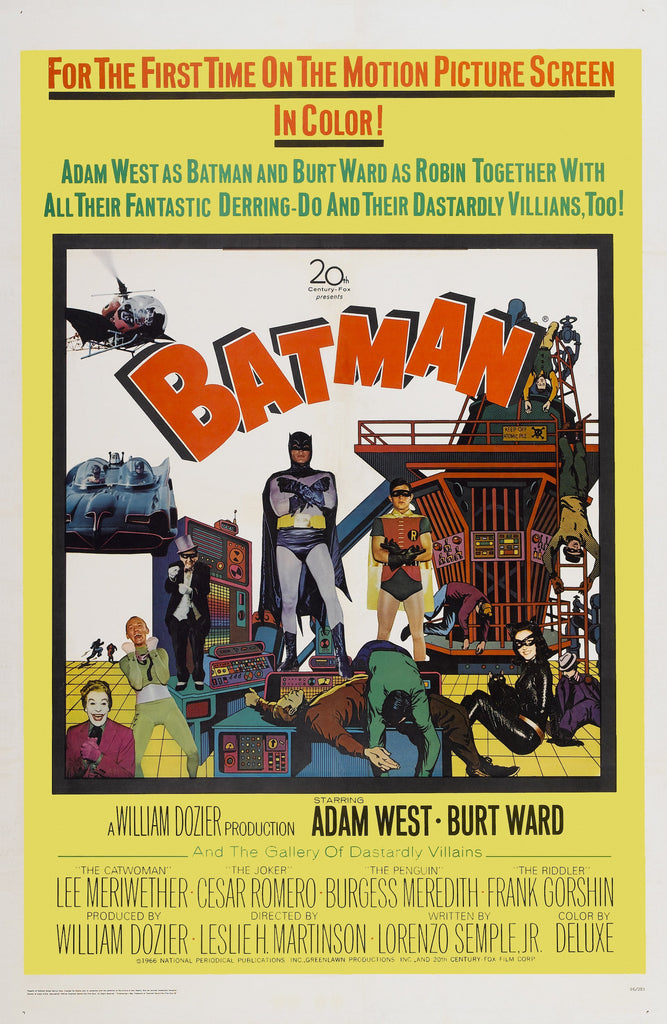 Premium Batman 1966 A2 Size Movie Poster